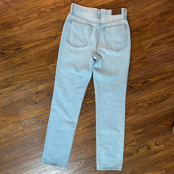 Madewell Full length Classic Straight Jeans size 28 - Picture 3 of 5
